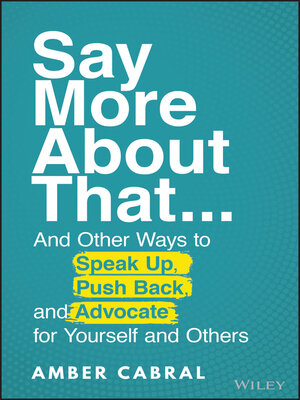 cover image of Say More About That